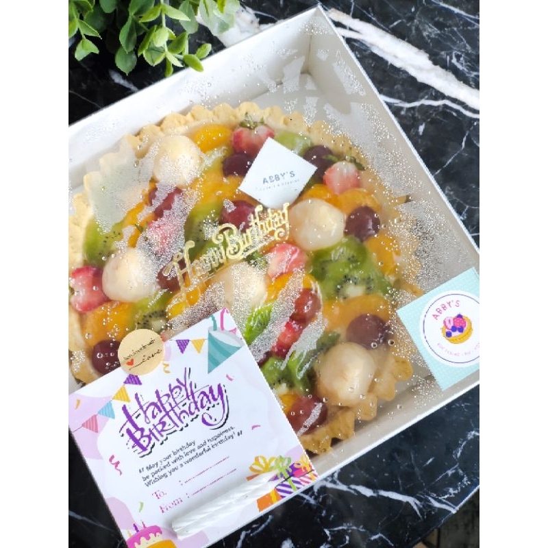 

ABBY'S - pie buah / korean fruit tart / kue ulang tahun surabaya