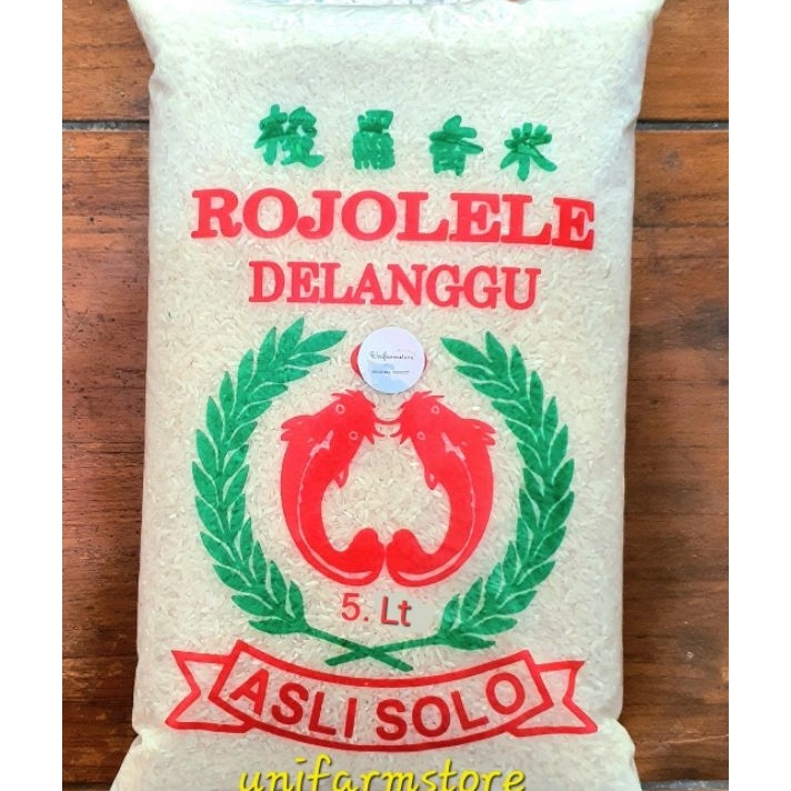 

READY STOK Beras Rojolele Delanggu 5 LITER EKONOMIS