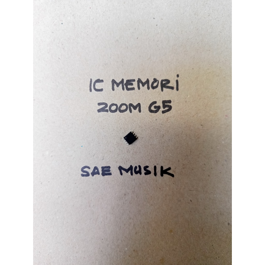 IC Memori Memory ZOOM G5 salah satu solusi efek Blank Error BootLoop tapi bukan satu satunya solusi