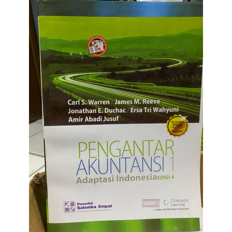 

Pengantar akuntansi 1 & 2 Carl S. Warren / James M.Reeve