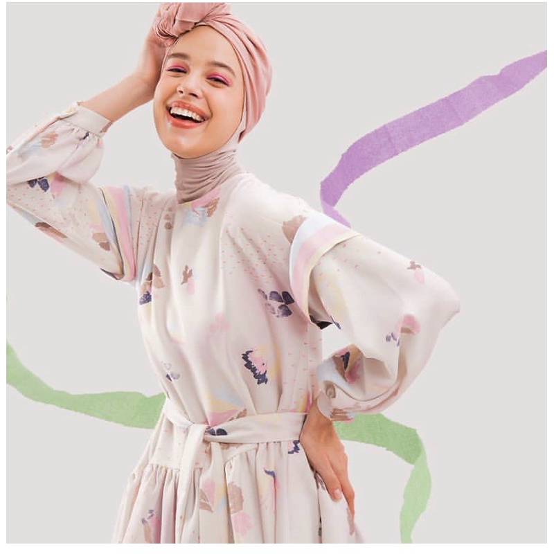 blouse aleza label new murah