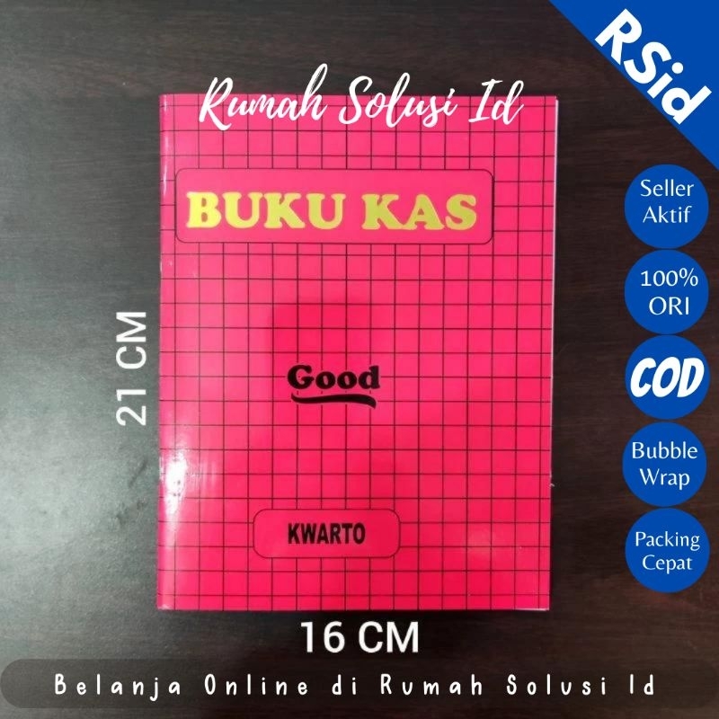 

Buku Kas (Debit Kredit Saldo) Quarto / Kwarto - Rumah solusi id