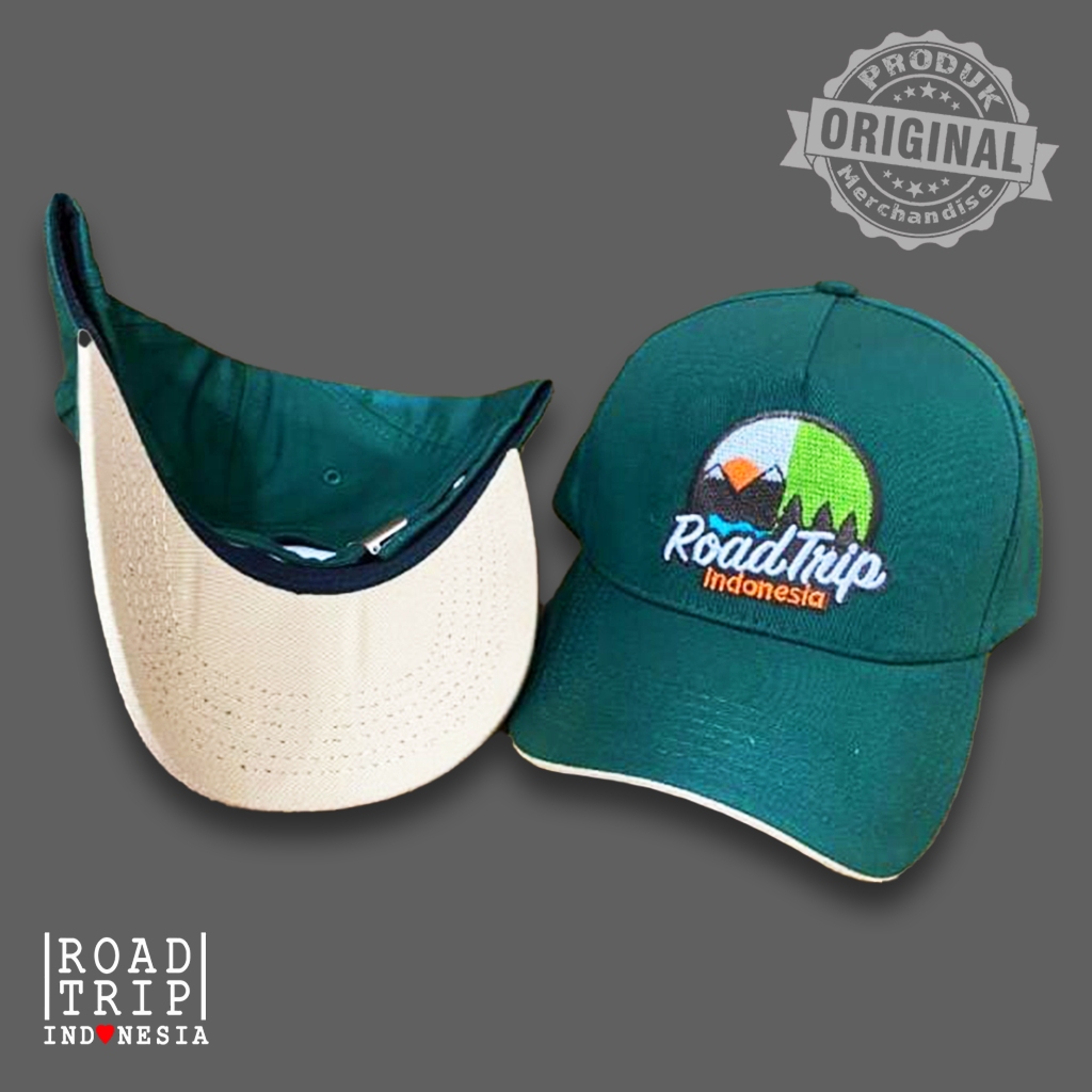 Topi Baseball Roadtrip Indonesia | Original Produk  Merchandise Roadtrip Indonesia