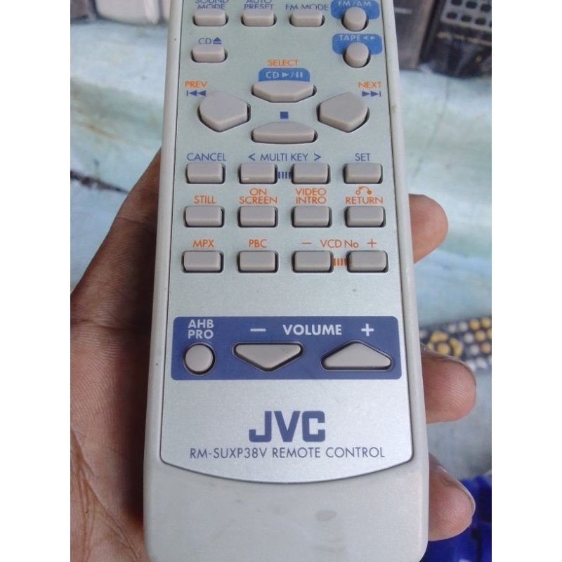 remote audio compo JVC