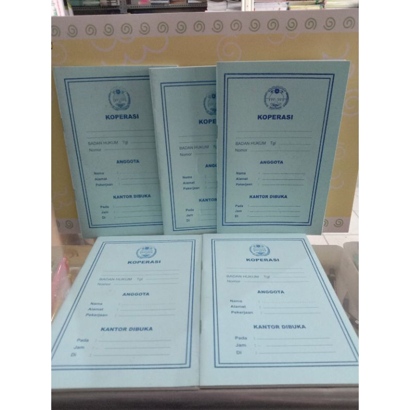 buku koperasi