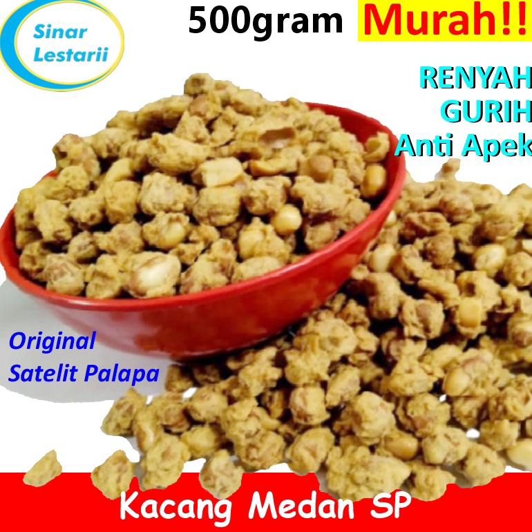 

New event Kacang Telor Medan 5Gram Crispy Original Satelit Palapa