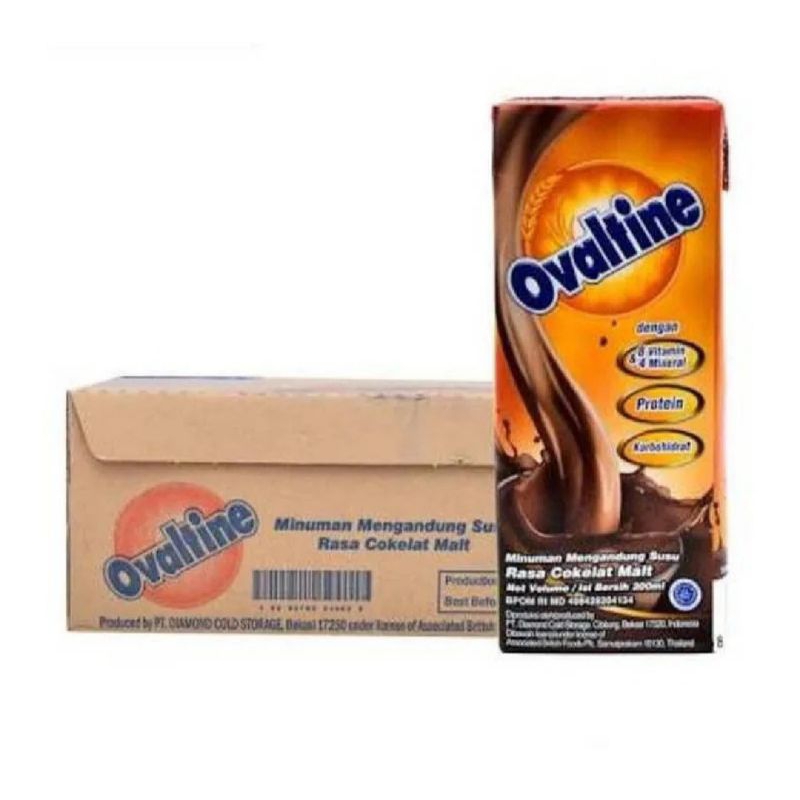 

Uht Milk Choco Malt Ovaltine 200ml