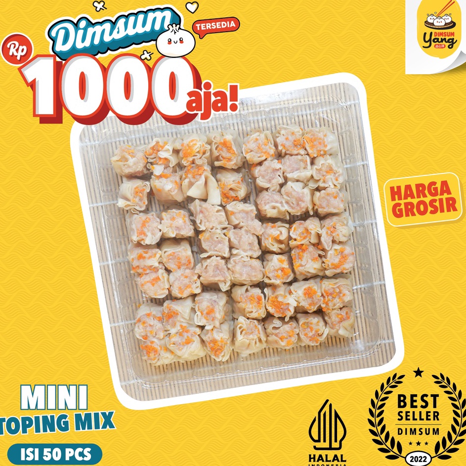

TERMURAH DIMSUM AYAM HALAL isi 1 Harga Pabrik