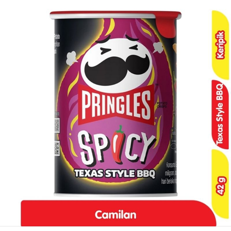 

Pringles Potato Crisps Spicy Texas Style BBQ 42 g