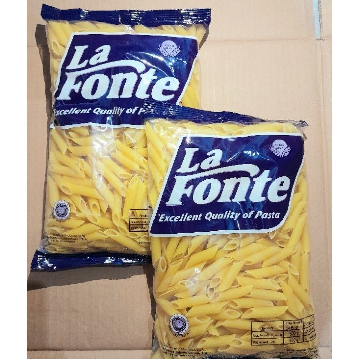 

READY STOK La Fontte Penne Pasta 5gr