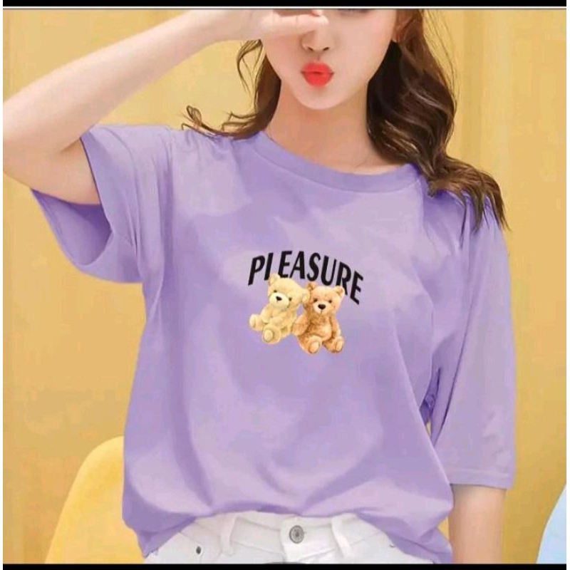 KAOS CEWEK 100 RIBU DAPAT 3 PCS WARNA RANDOM