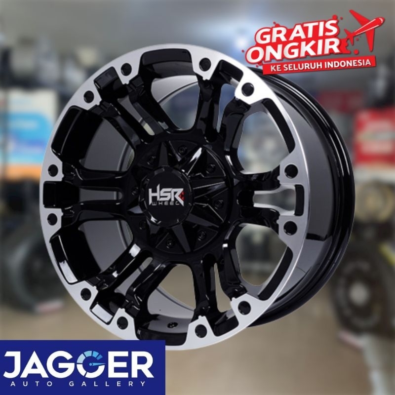 Velg ring 17 mobil pajero fortuner hilux triton hsr wheel lumbis r17