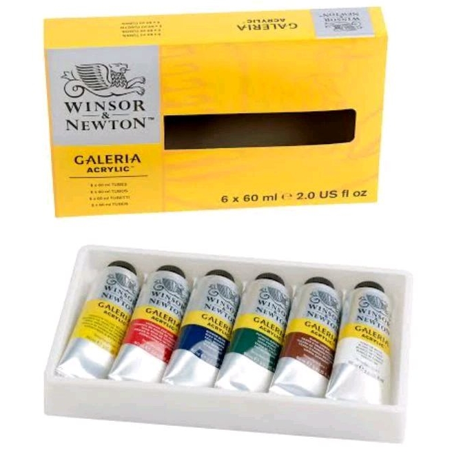 

Galeria Acrylic Colour Set 6 × 60 ml Winsor & Newton