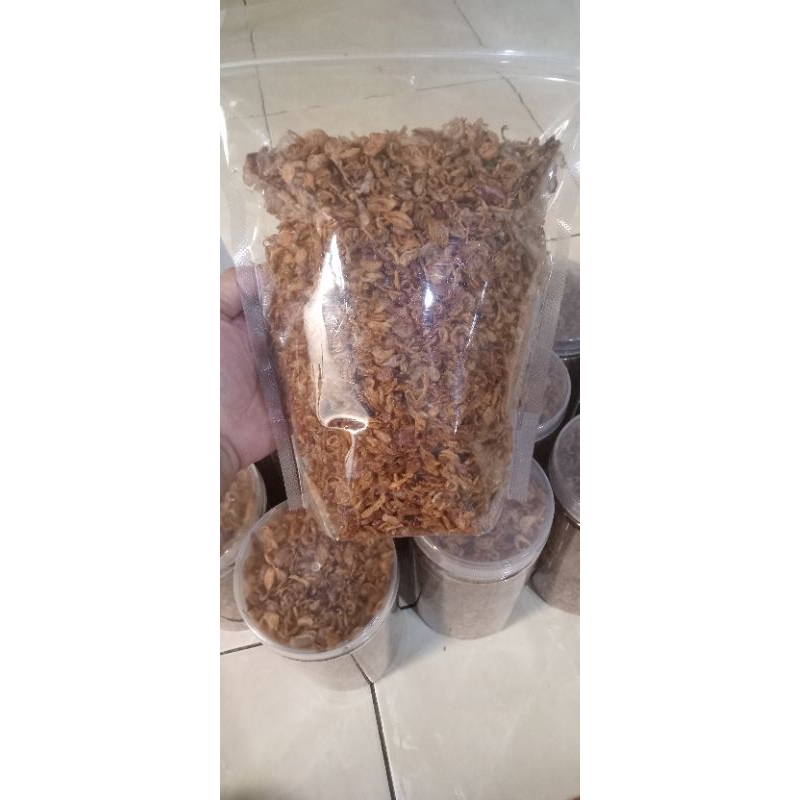 

Bawang Merah Goreng Renyah Halal 500gr GRADE B