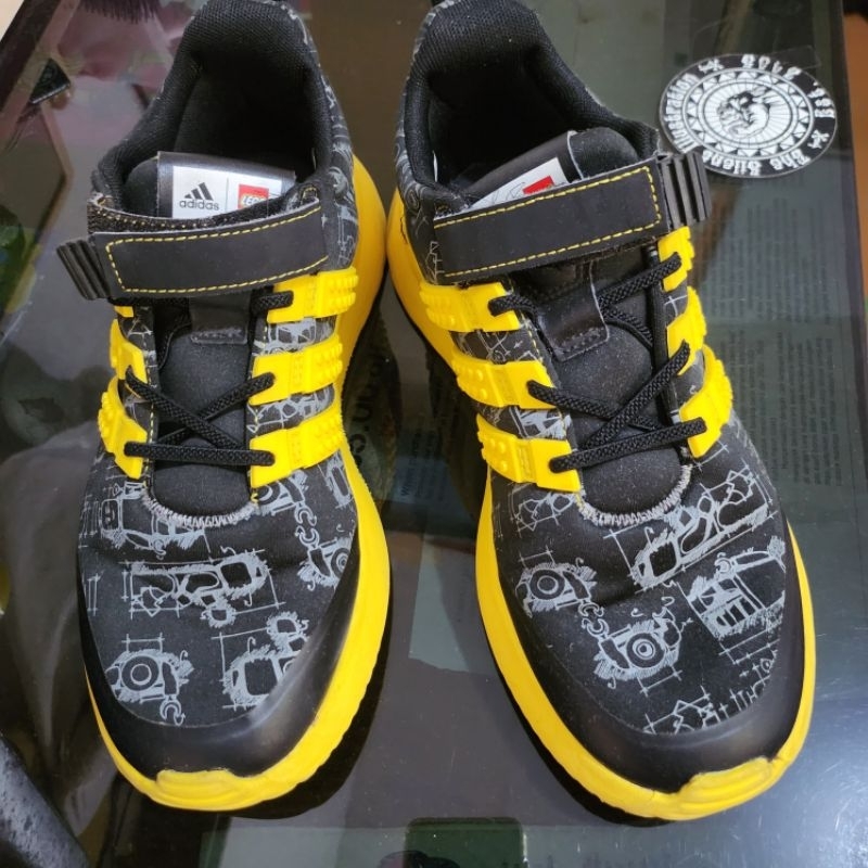 Preloved Adidas X Lego Racer TR Black Yellow Sneakers