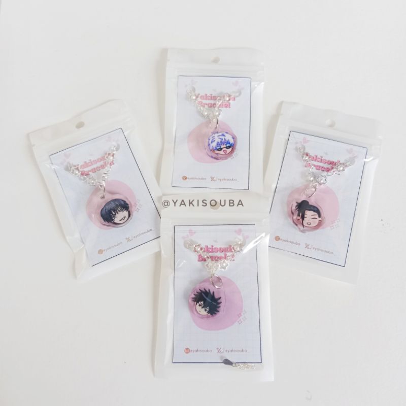 JUJUTSU KAISEN BRACELET / Gelang Anime JJK Fanmerch