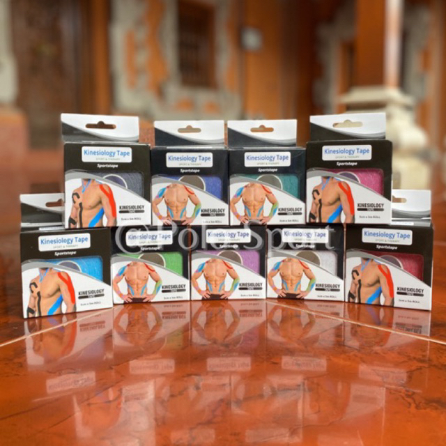 Kinesiology Tape Taping Kinesio Kinesiologi Tapping 5cmx5m Tapping Olahraga Futsal Sepakbola Sepak B