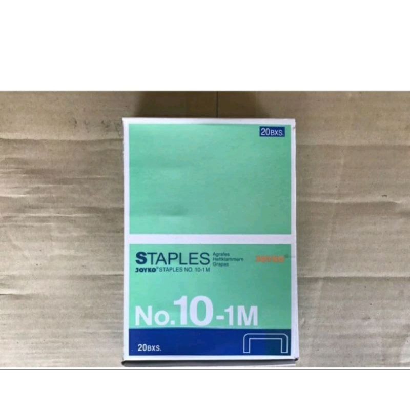 

MAX steples 10-1m isi steples kecil biasa 1 pak kecil