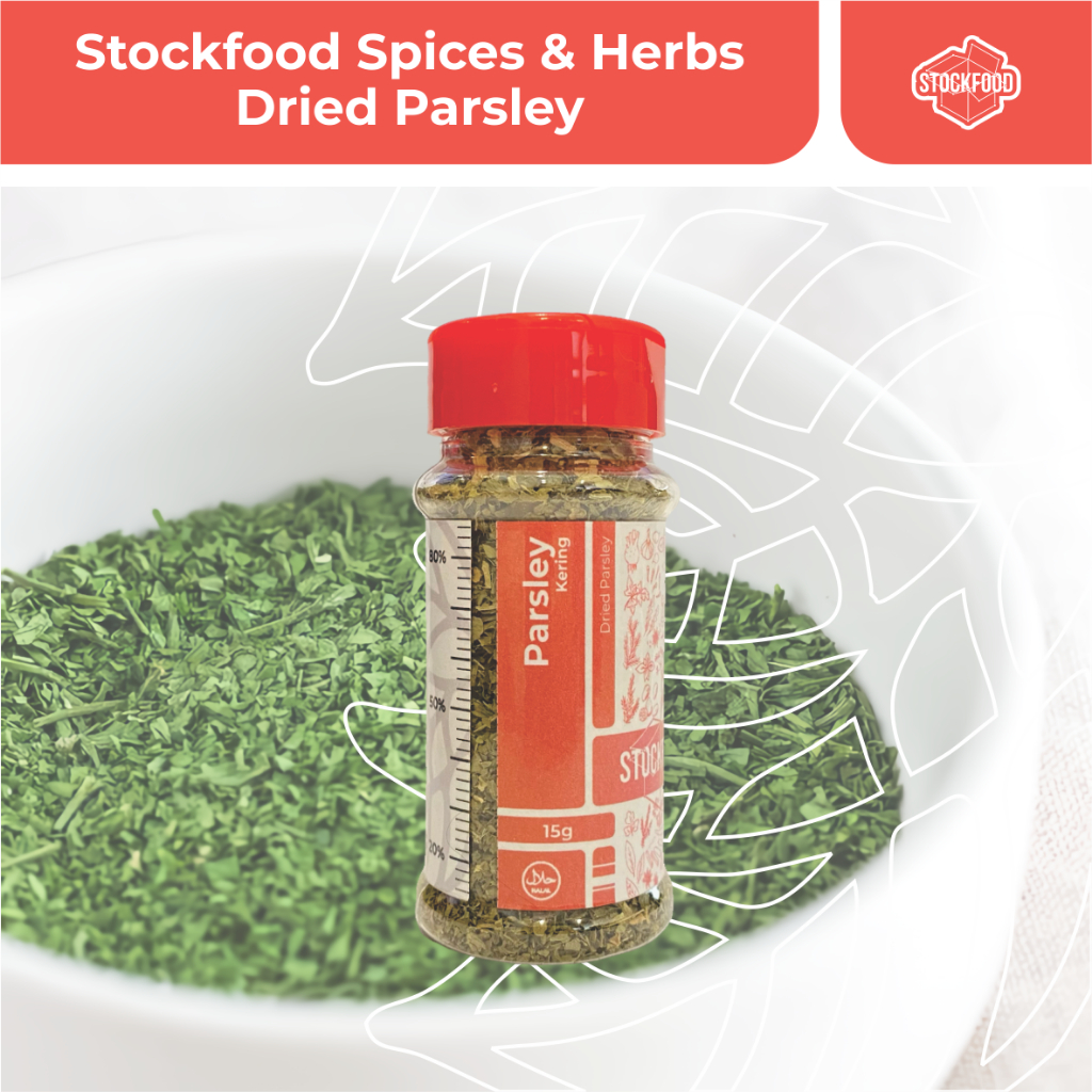 

Dried Parsley / Parsley - Stockfood Spices & Herbs Bottle Pack