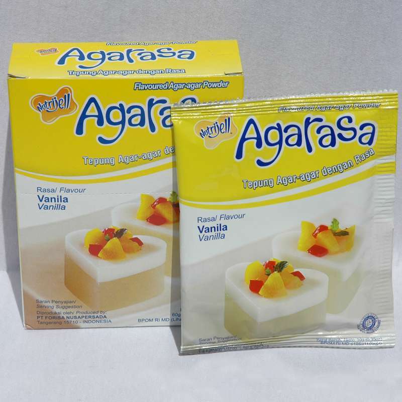 

Agarasa Bubuk Rasa Vanilla Vanila Tepung Agar Agar Rasa Vanilla Vanila Nutrijell 10 Gram 1 Pack Isi 6 sachets. 4767