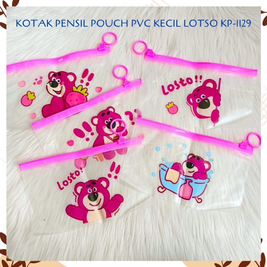 

KOTAK PENSIL POUCH PVC KECIL LOTSO KP-1129 PENCIL CASE TEPAK LUCU UNIK IMUT ALAT TULIS KANTOR SEKOLAH MURAH TERMURAH COD