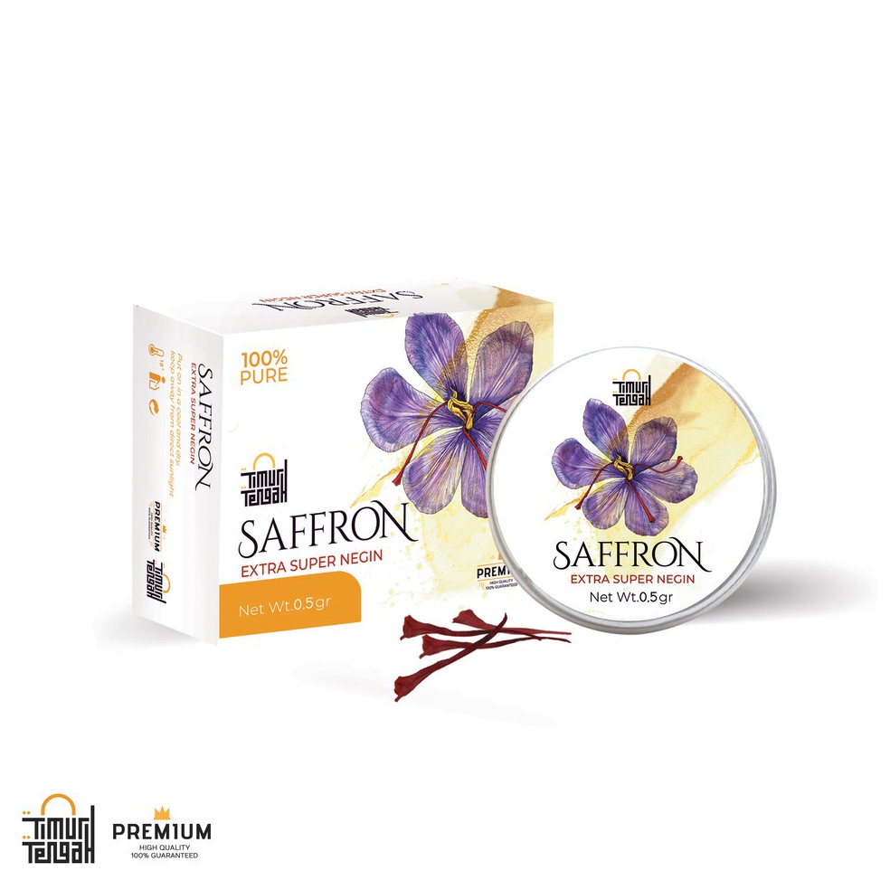 

Timur Tengah Saffron Safron Extra Super Negin 5 gr Premium Original