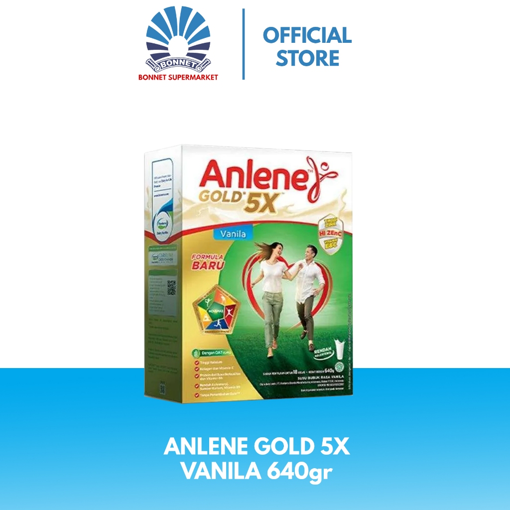 

Anlene Gold 5X Vanilla 640gr 9415007026341