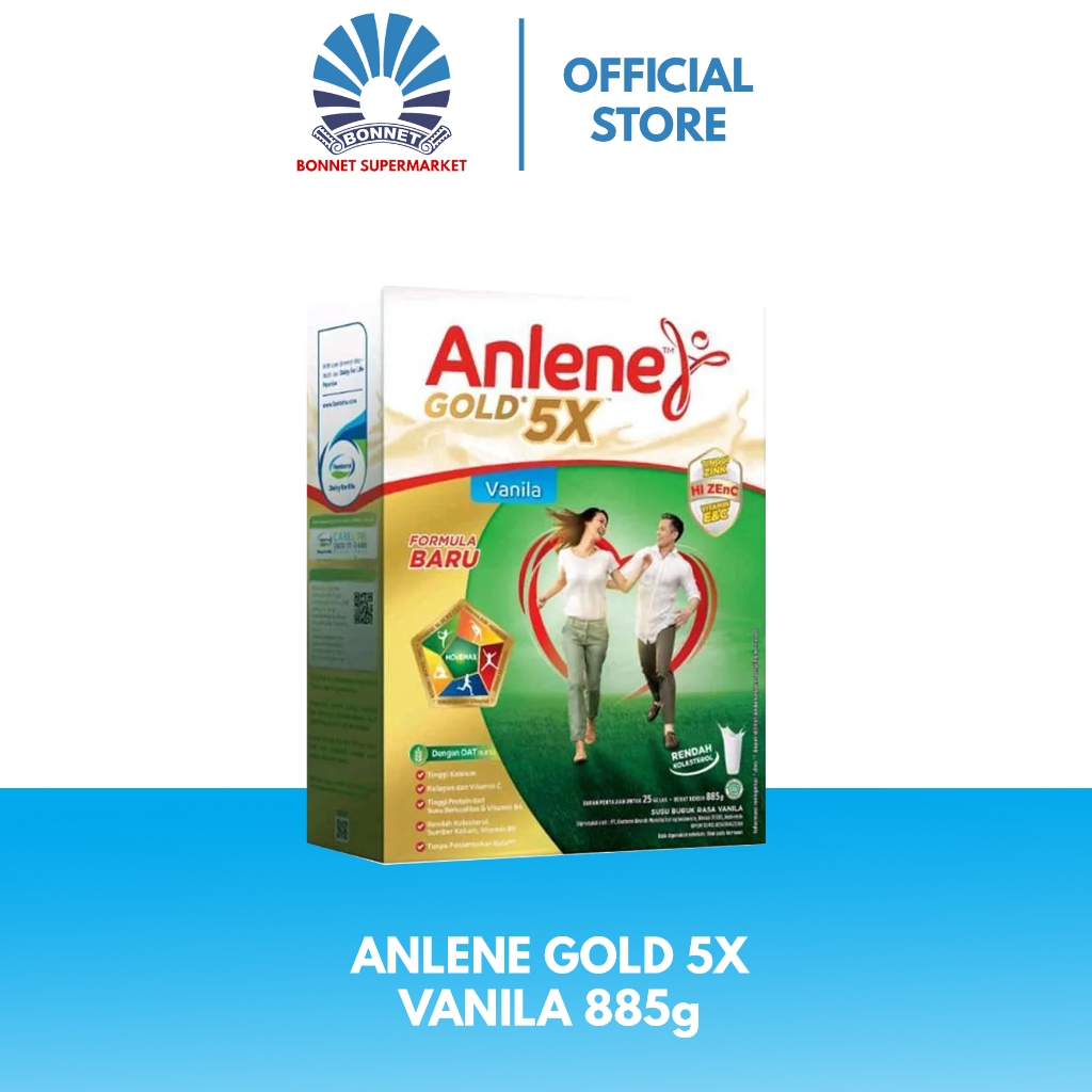 

Anlene Gold 5X Vanila 885g 9415007055747