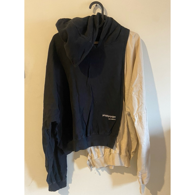 Preloved Pricklycholla UPDO HOODIE beige black