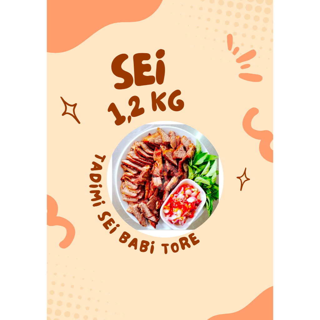 

DAGING BABI SEI ASAP 1/2KG