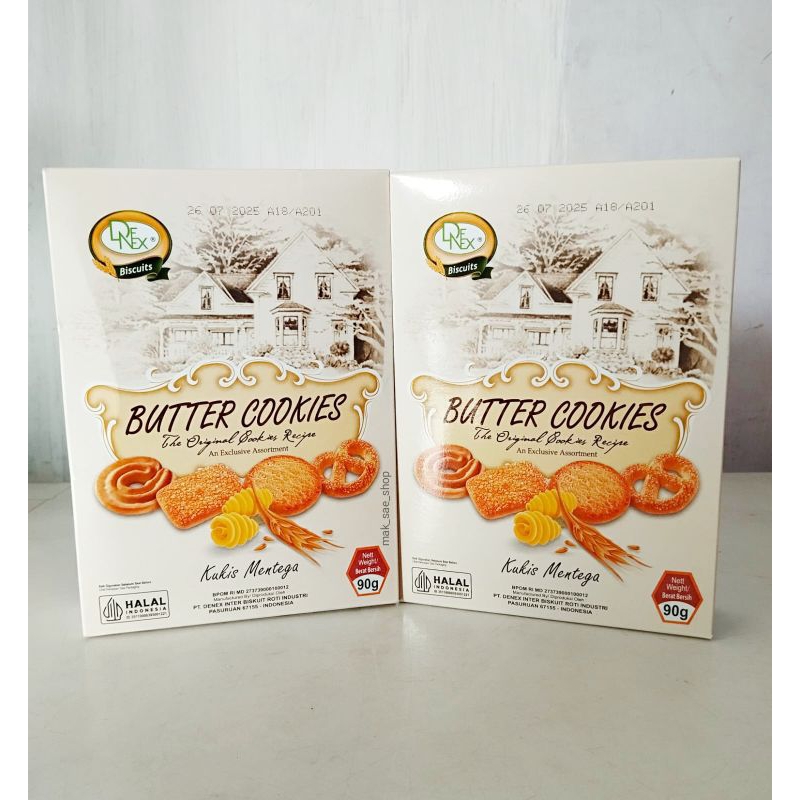 

DENEX BUTTER COOKIES 90GR