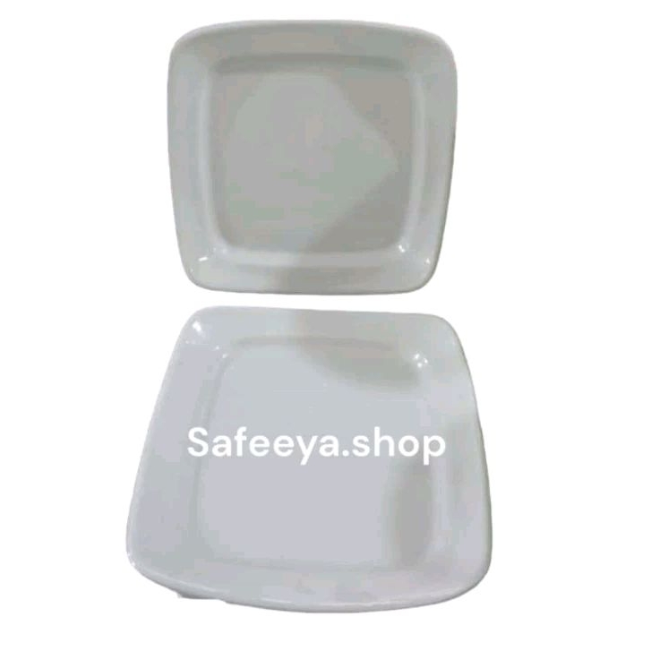 ( 6pcs/1lusin ) Piring tatakan kotak melamin singa singi