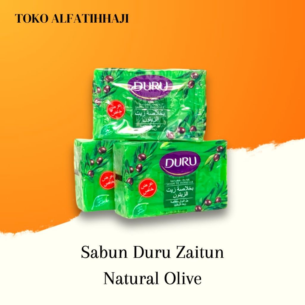 Sabun DURU Zaitun Original Resmi / Sabun Olive Oil Arab