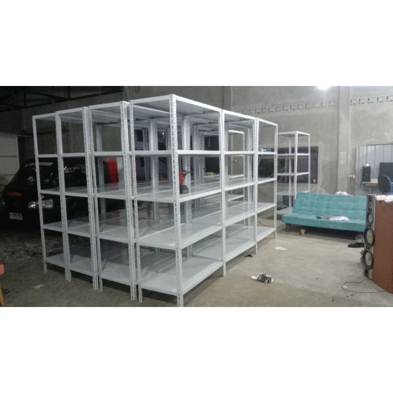 rak besi 5susun rak gudang rak multifungsi rak serbaguna 200x100x40