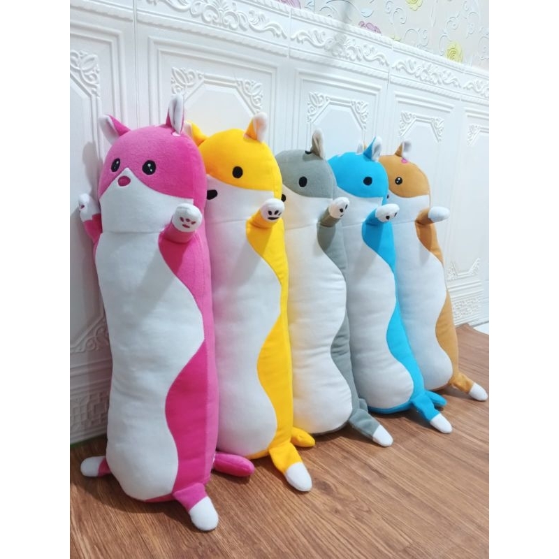Boneka guling kucing BONEKA GULING KUCING 60CM