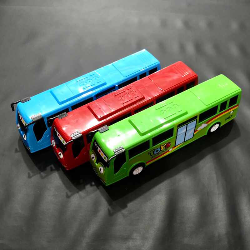 mainan bus tayo besar, mainan edukasi anak Tayo Little Bus school jumbo kurnia kado