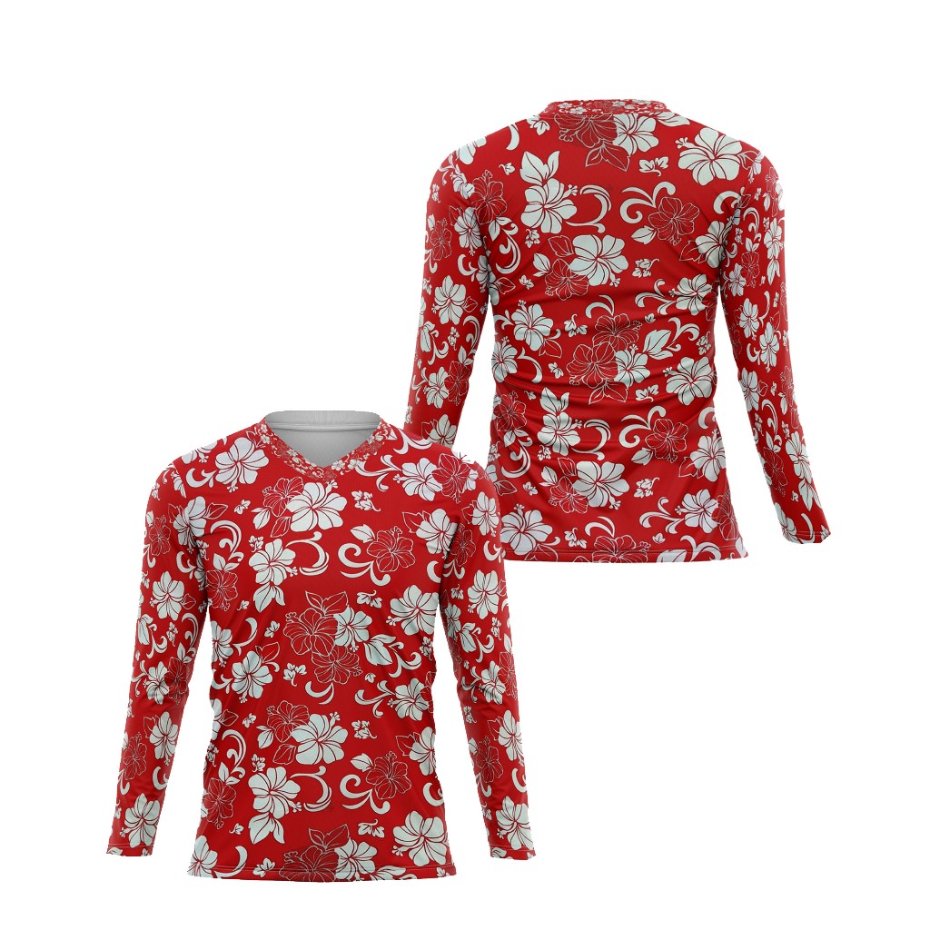 Kaos Wanita Bunga Bunga //Baju Kaos Wanita Lengan Panjang Gambar Bunga Pull Frint