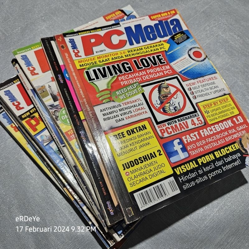 Majalah PC Media 2011 dan 2013