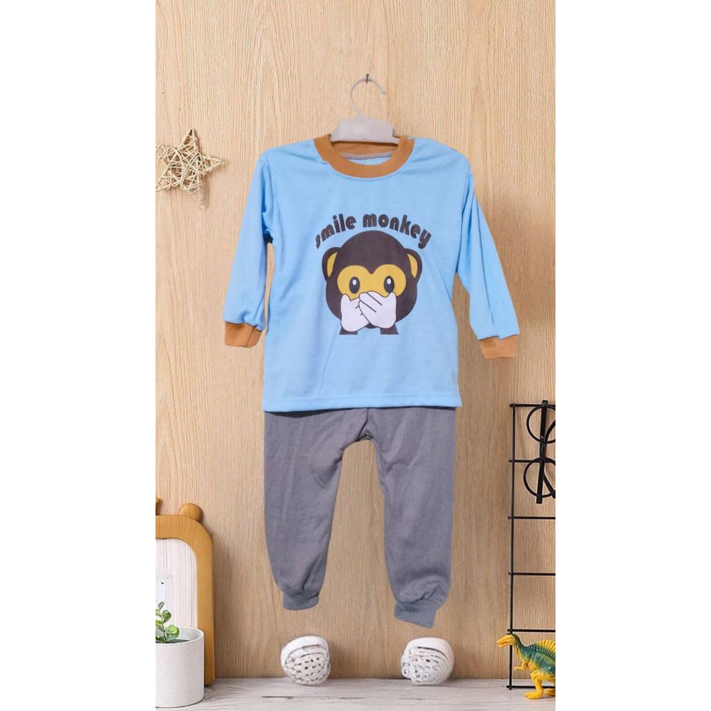 Baju Bayi Untuk Umur 4 Sampai 18 Bulan Kancing pundak