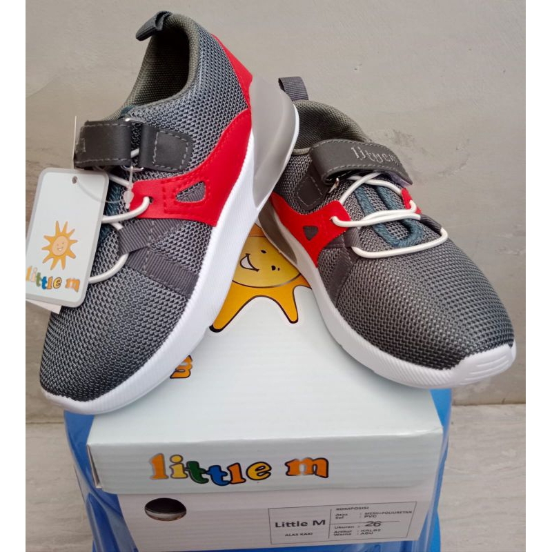 Sepatu Anak Little M Ori Matahari size 22 &  26 (LED Nyala)