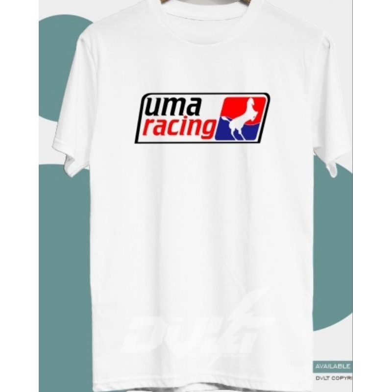 Kaos Racing | Kaos UMA RACING | Kaos Otomotif Katun Combed 30s Premium