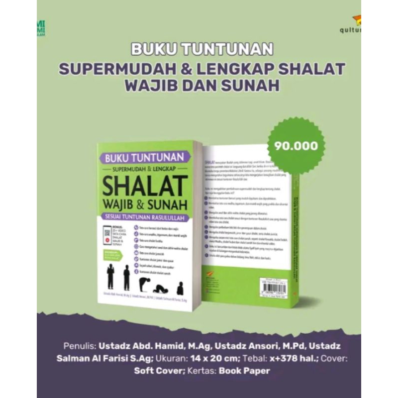 

BUKU TUNTUNAN SUPER MUDAH DAN LENGKAP SHALAT WAJIB DAN SUNNAH