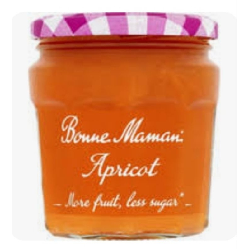 

Bonne maman apricot jam less sugar 335 gr | selai