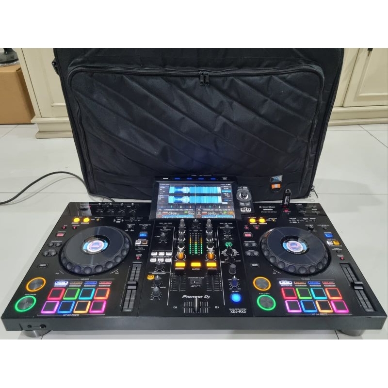 Alat DJ Pioneer XDJ RX3 Touchscreen + Tas Controller DJ RX 3 Rekordbox Operation With USB Like CDJ S
