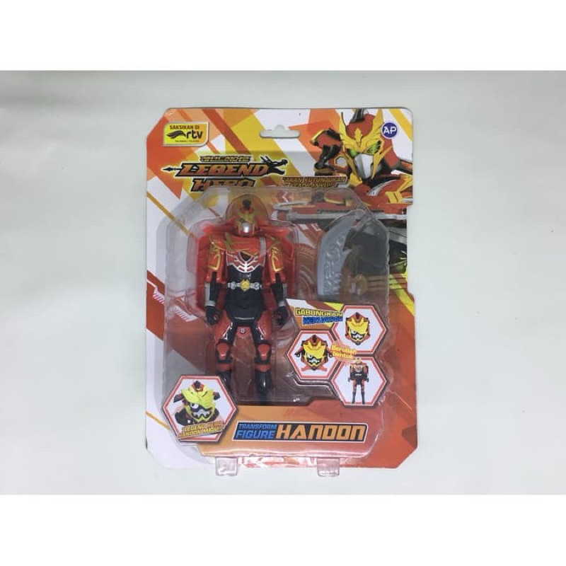 MAINAN ANAK ACTION FIGURE LEGEND HERO TRANSFORM FIGURE HANDON - MINIATUR