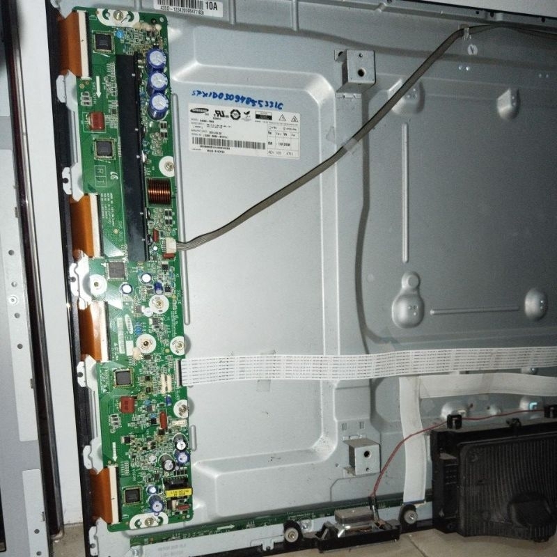 y main y sustain samsung plasma 43f4000