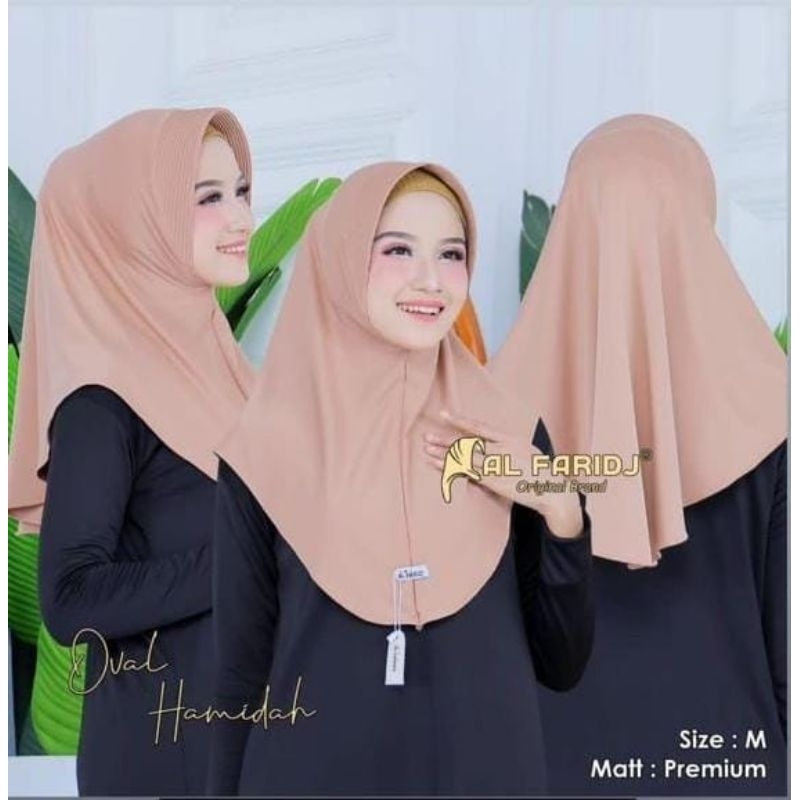 hijab sport / jilbab sport oval hamidah / jilbab sekolah