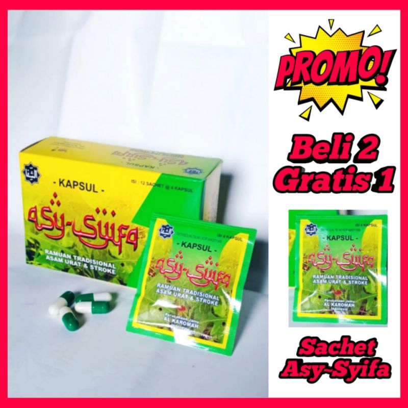 Asy Syifa Herbal Original Obat Asam urat Flu tulang Rematik