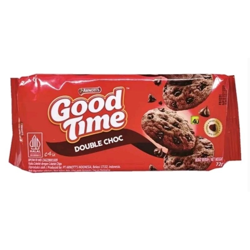 

Good Time Double Choc 72gr