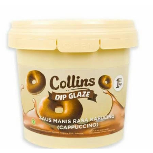 

Collins dip glaze 1 kg cappuccino